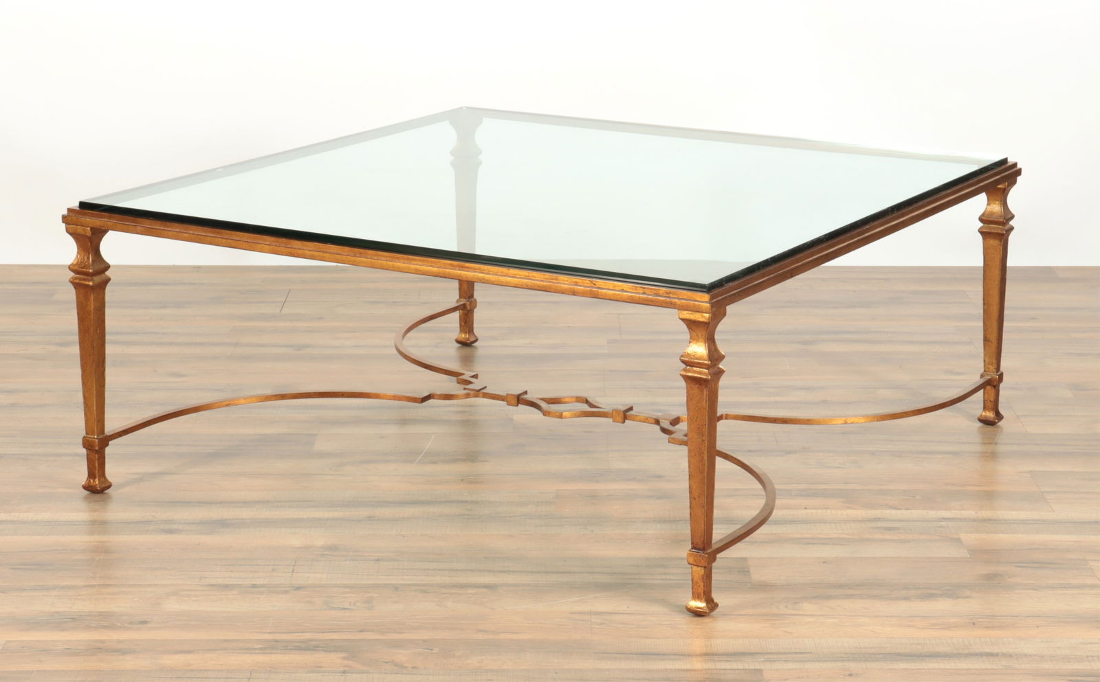 Classical Style Gilt Iron Coffee Table (1 of 3)