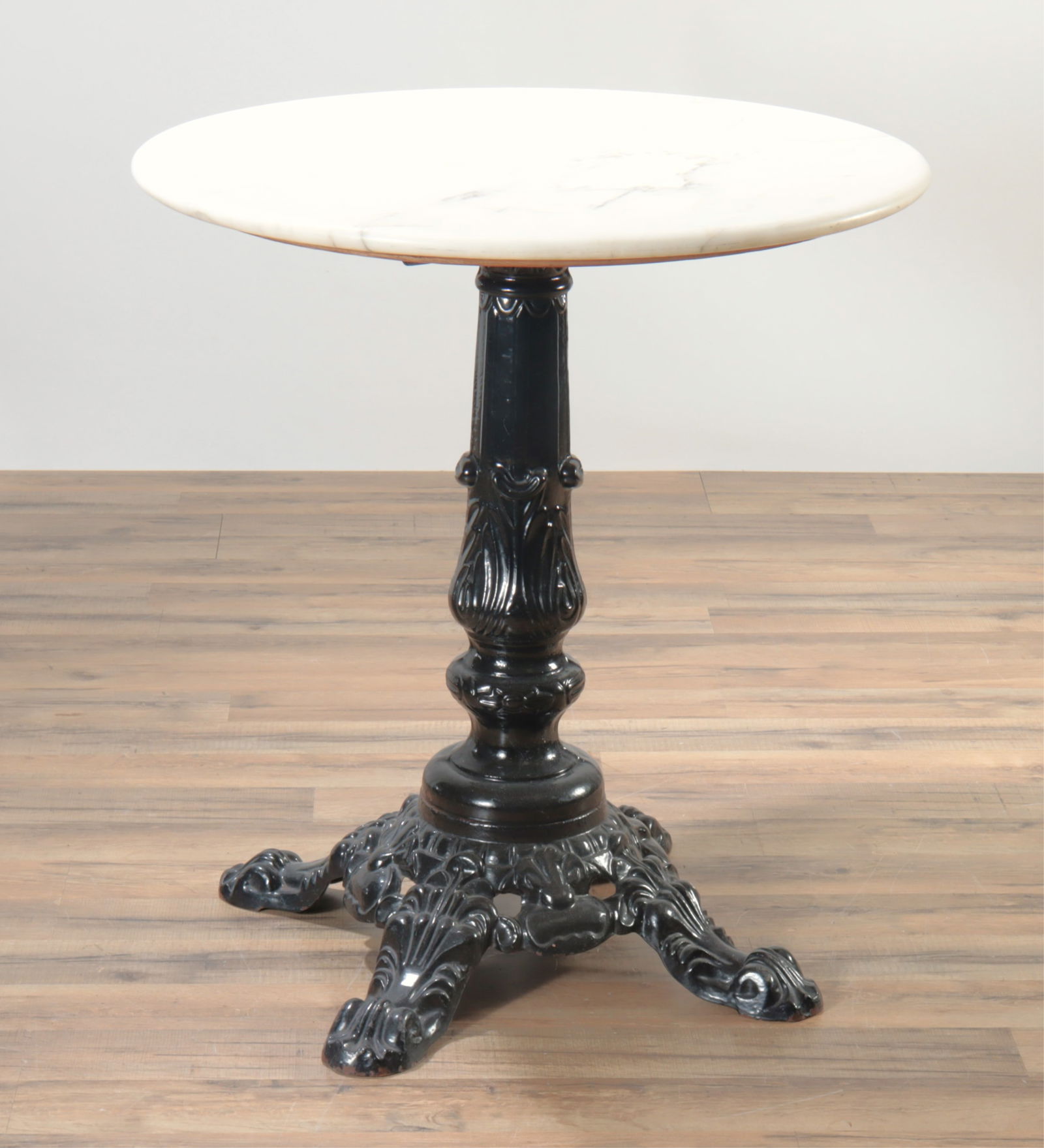 Cast Iron Marbletop Bistro Table (1 of 6)