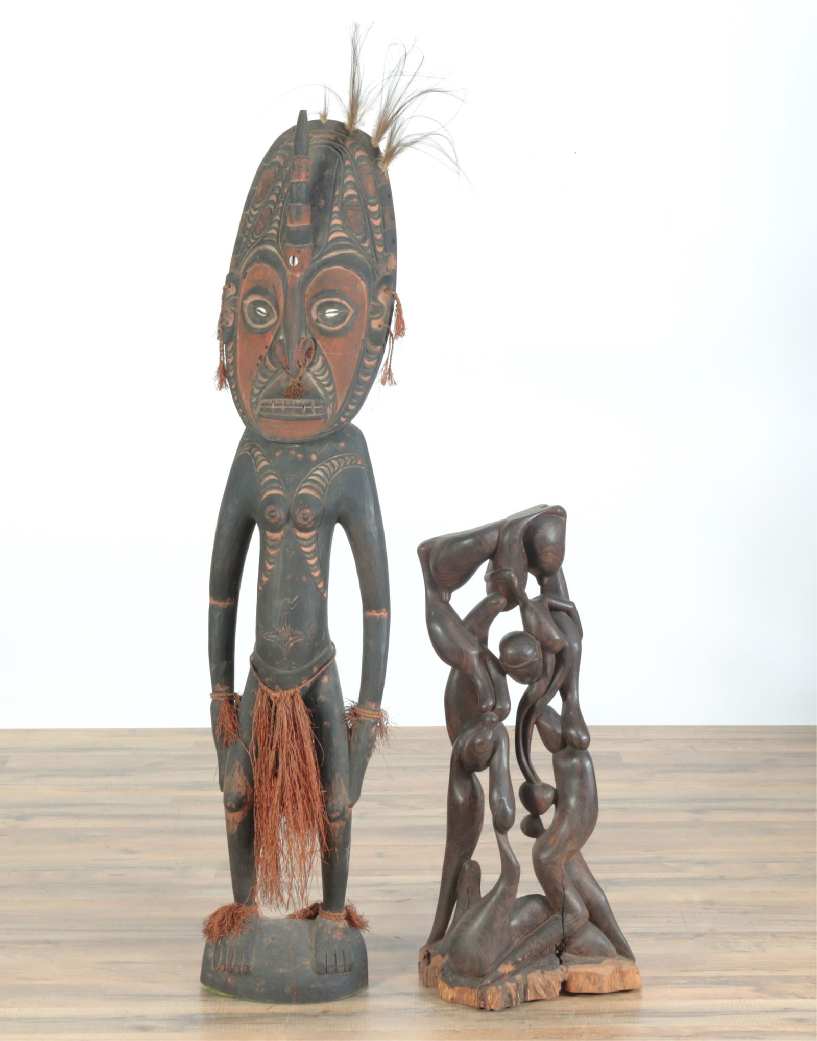 Southeast Asian Carved Figures (1 of 6)