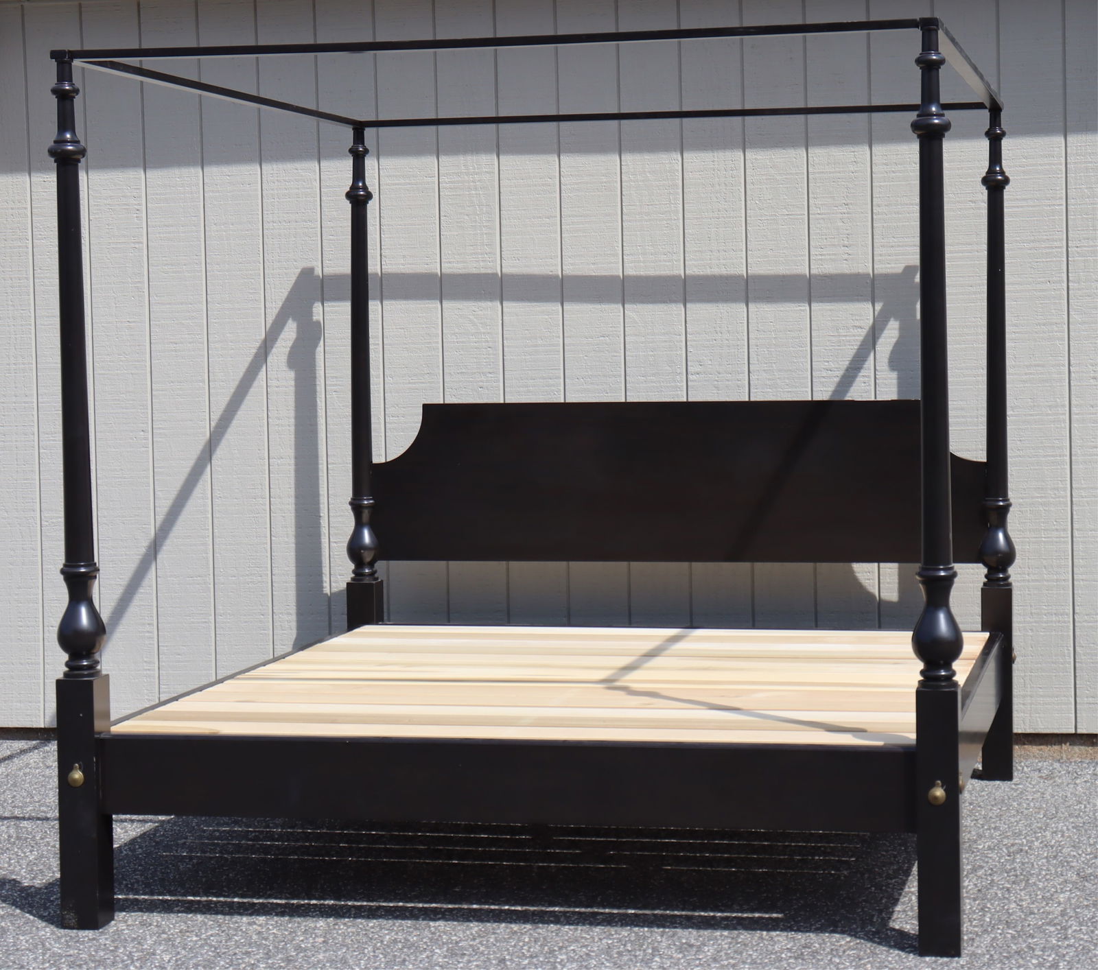 Federal Style Mahogany King Tester Bedstead (1 of 9)