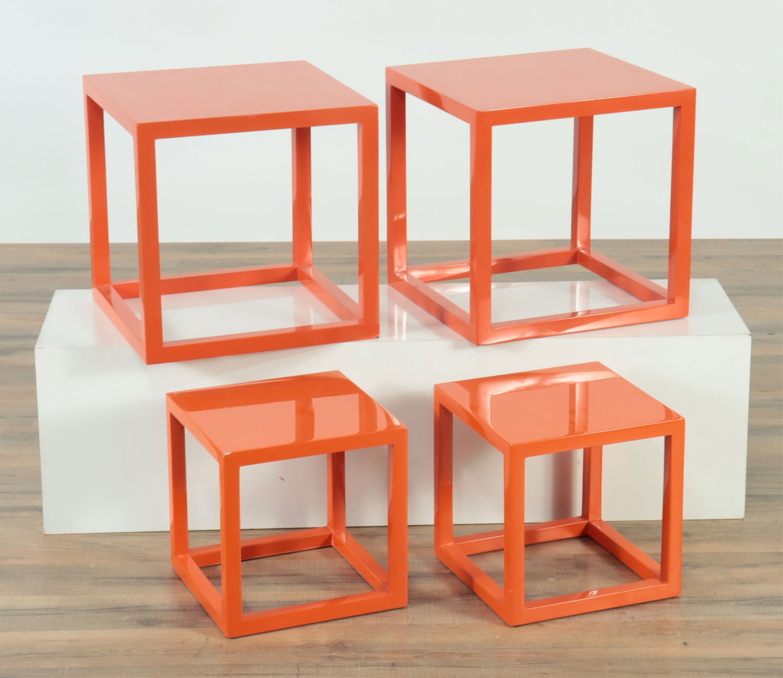 Two Pairs of Jonathan Adler Nesting Tables (1 of 4)