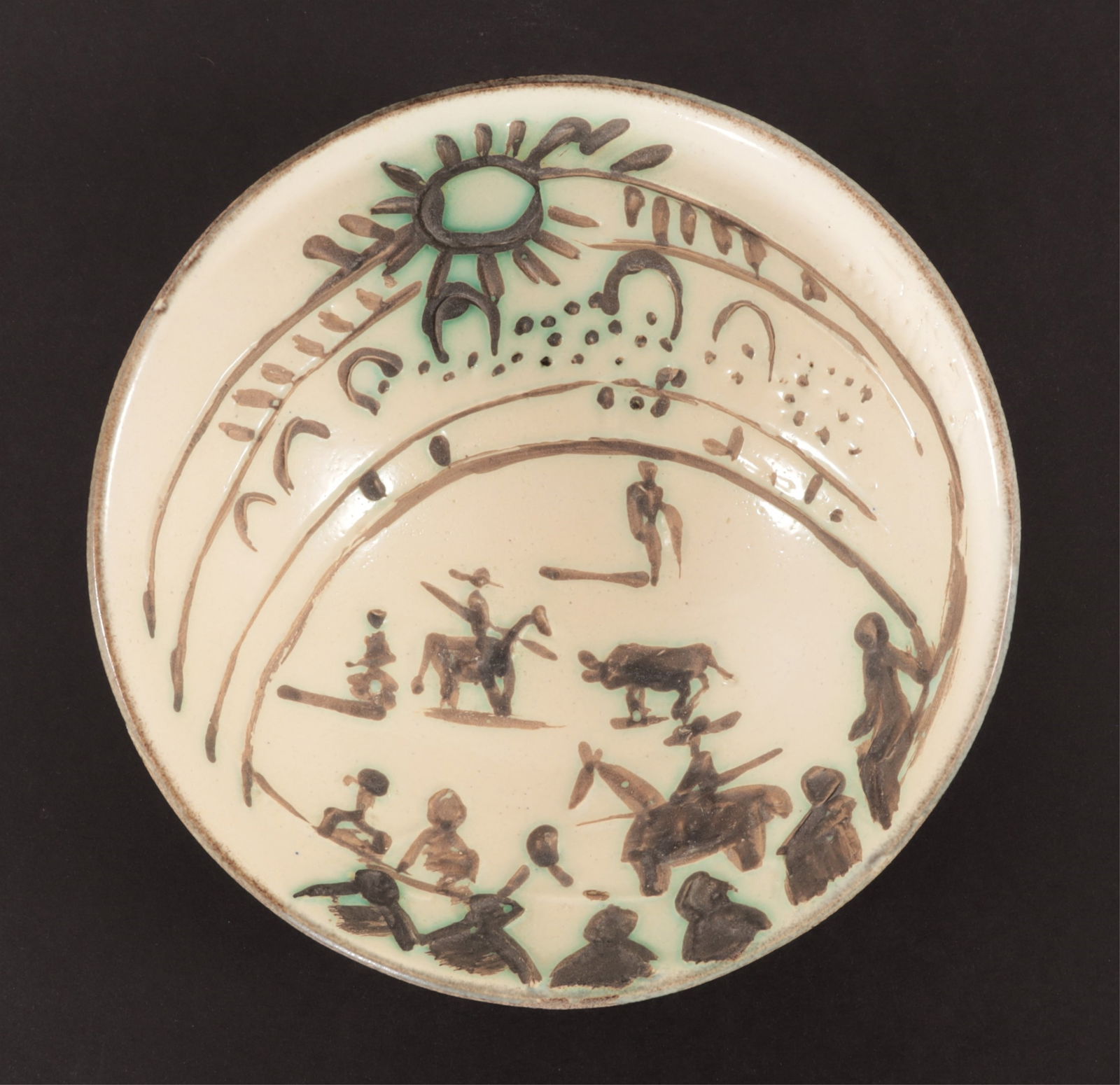 Pablo Picasso - Scene De Tauromachie Ceramic Bowl (1 of 8)