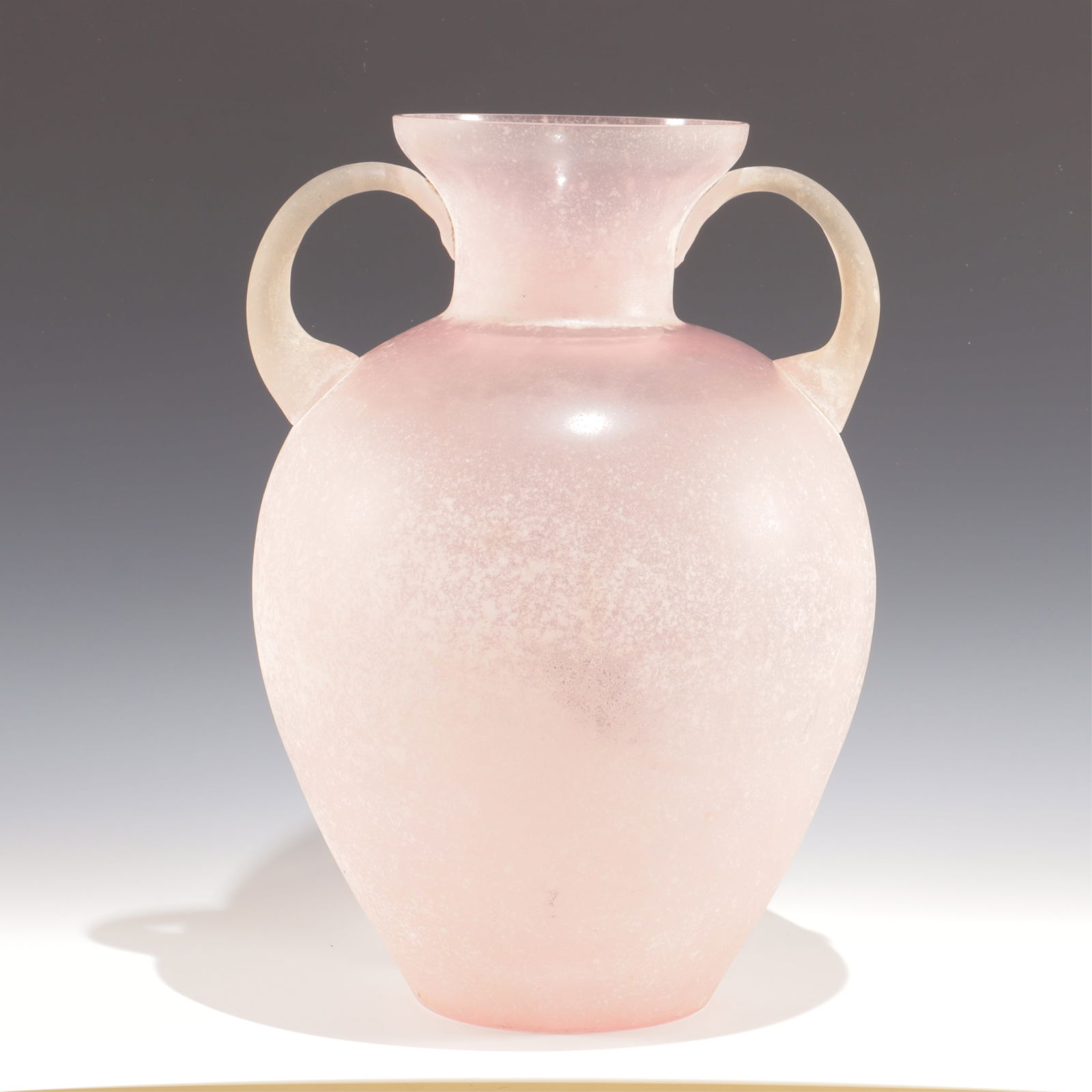 Seguso Murano Glass Vase, Scavo Finish (1 of 4)