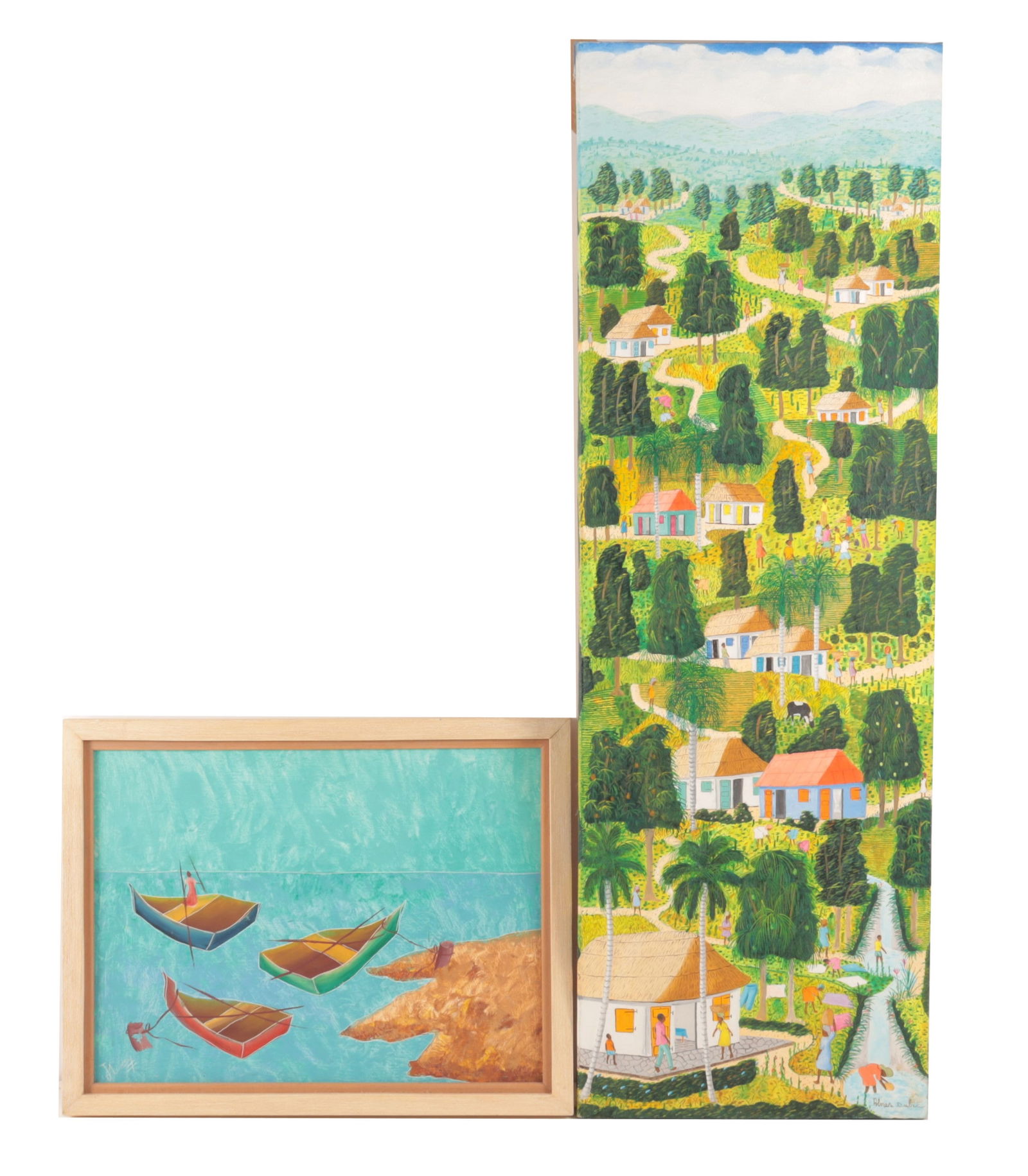 Haitian Folk Art Paintings - Dubic, Lundy (1 of 16)