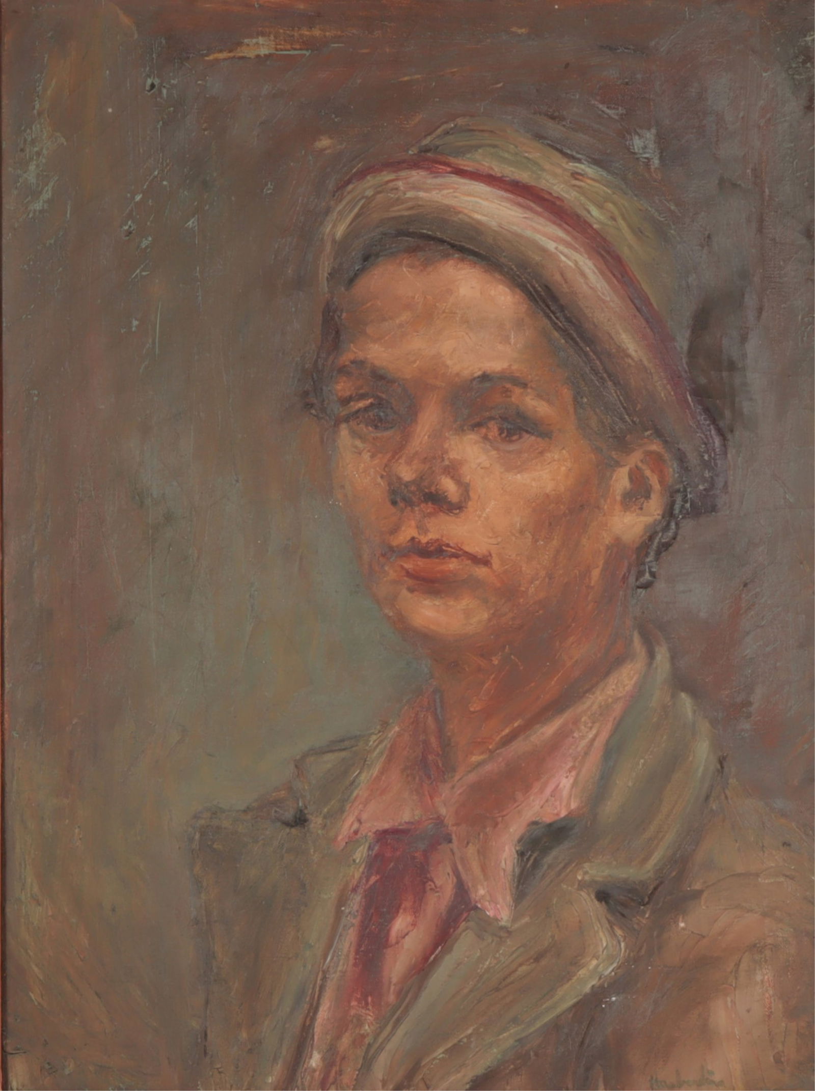 Carolyn Haeberlin- Self Portrait - O/C (1 of 7)