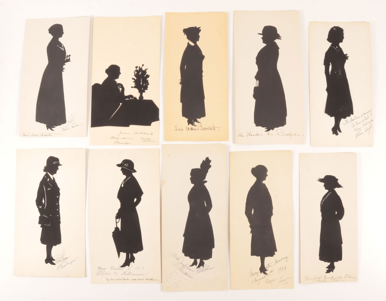 Beatrix Sherman - 10 Women Dignitaries Silhouettes (1 of 11)