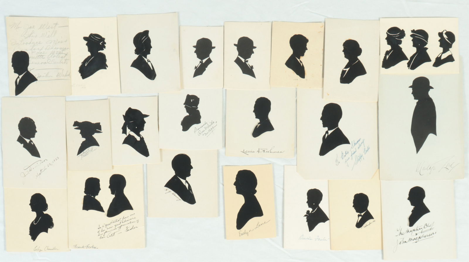 Beatrix Sherman - 22 Silhouette Busts (1 of 10)