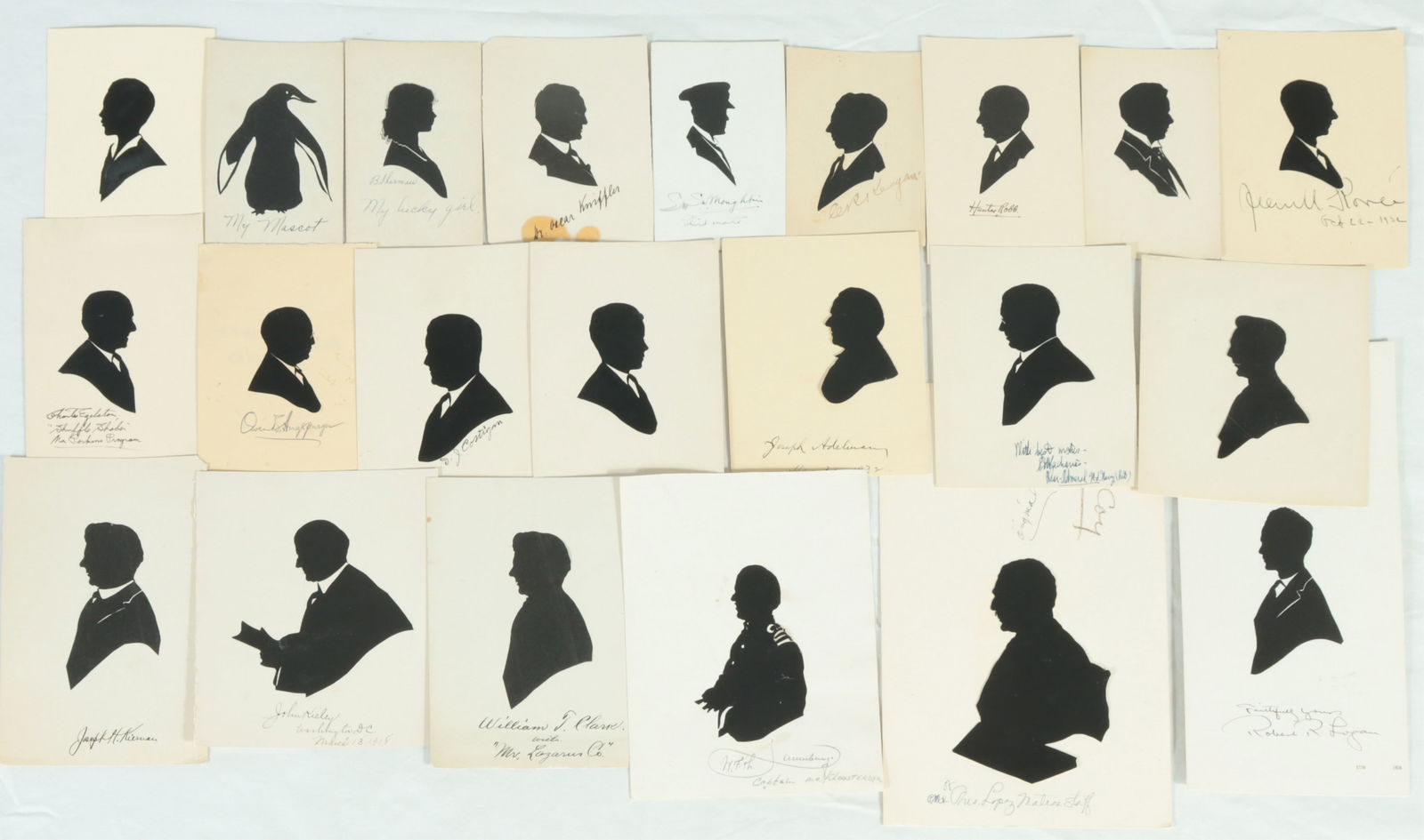 Beatrix Sherman - 22 Silhouette Busts (1 of 6)