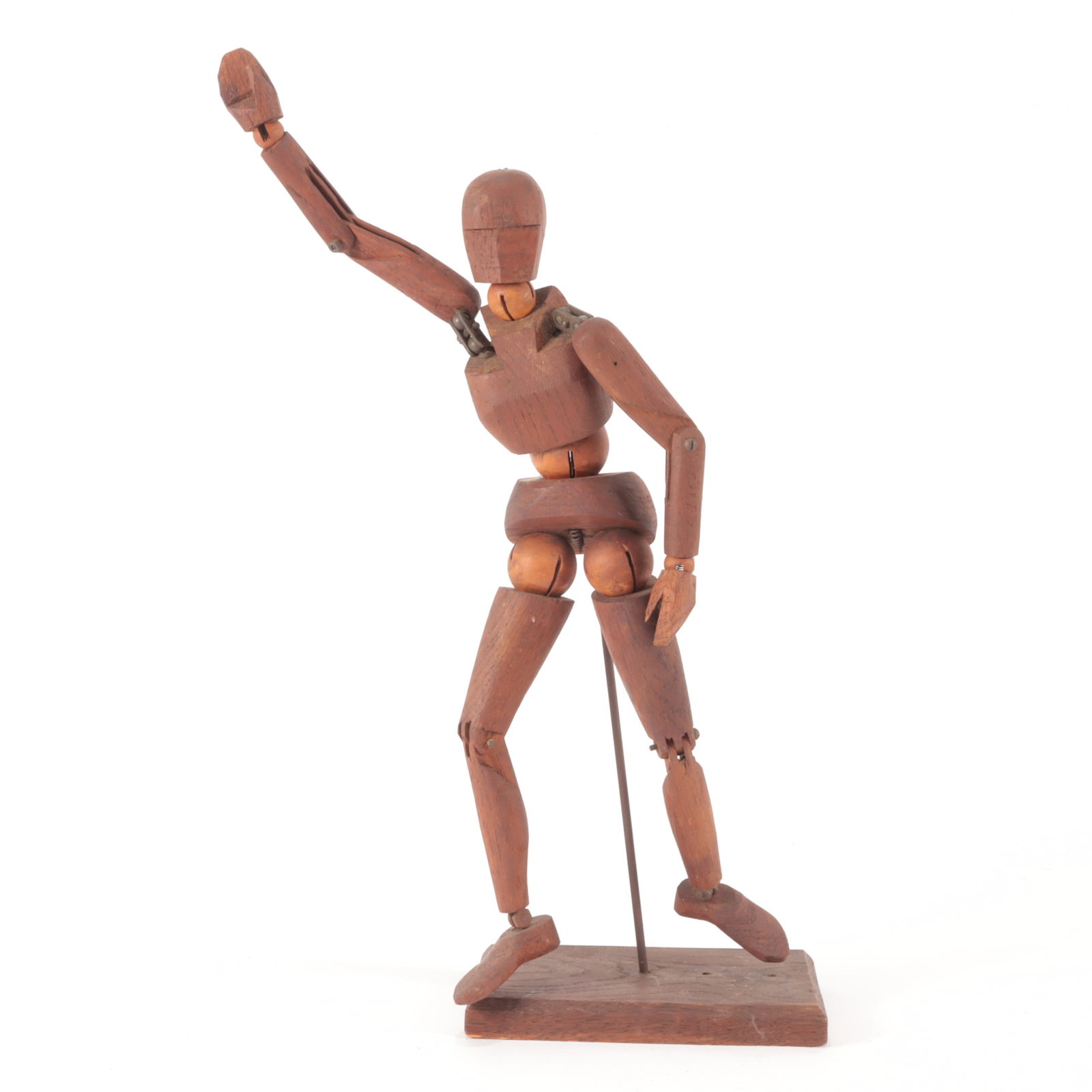 L 19th - E 20 C. Male Articulated Artists Model (1 of 6)