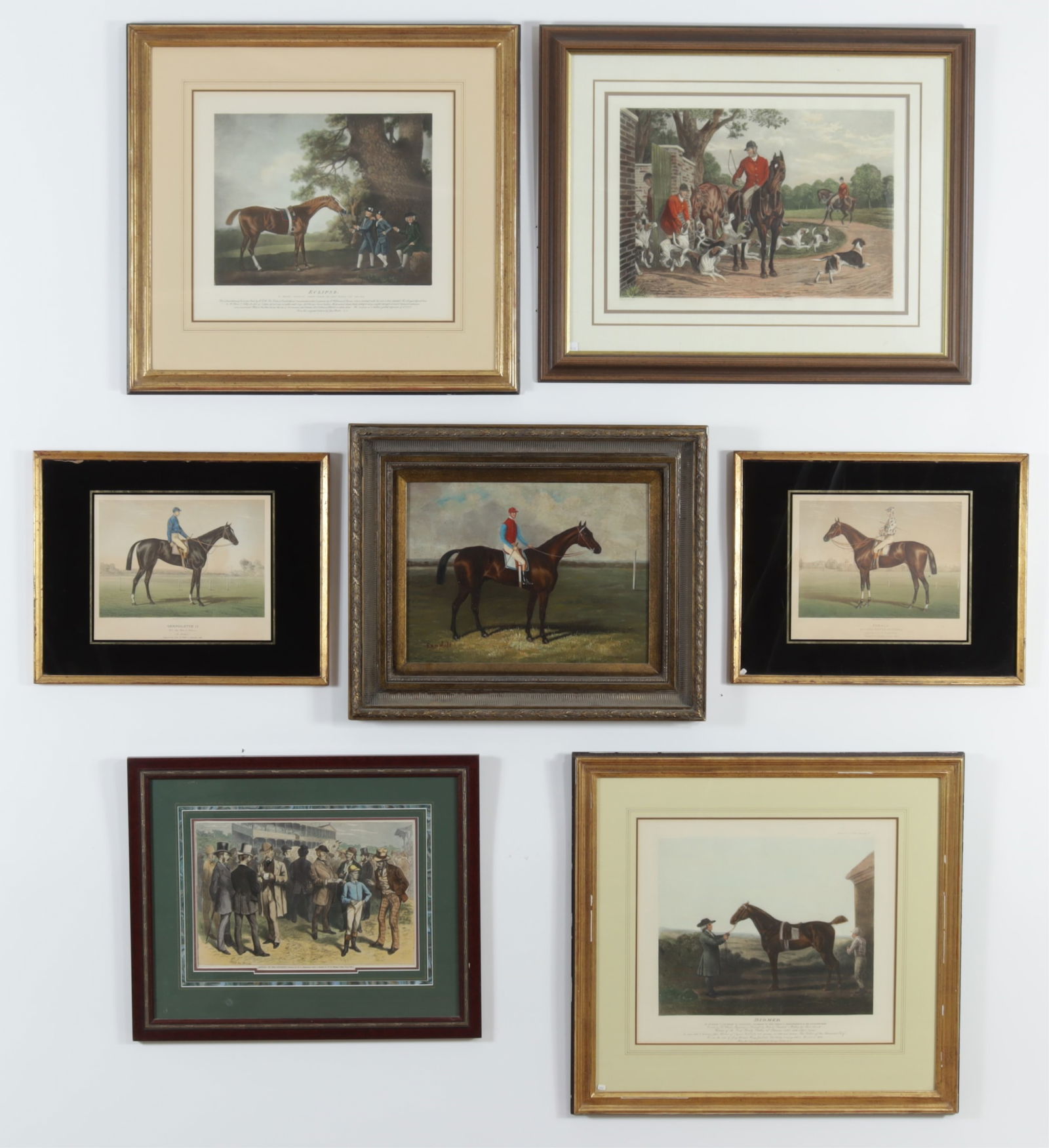 Equestrian Decoration Prints, O/C (1 of 13)