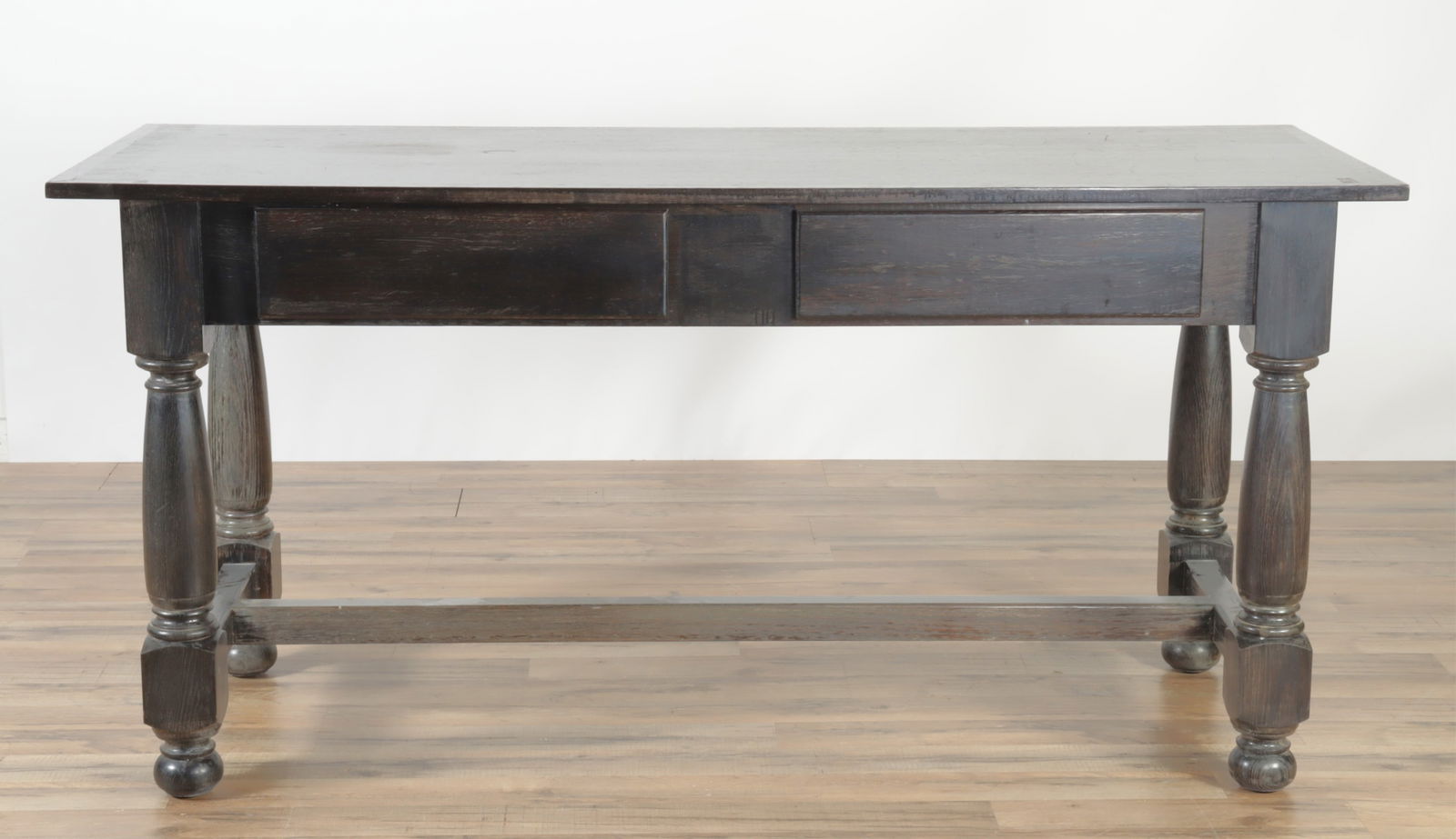 Ralph Lauren Style Ebonized Side Table (1 of 8)