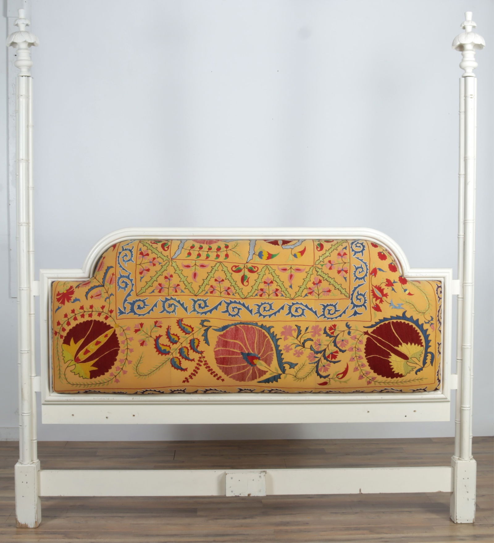 Mid-Century Faux Bamboo King Headboard (1 of 11)