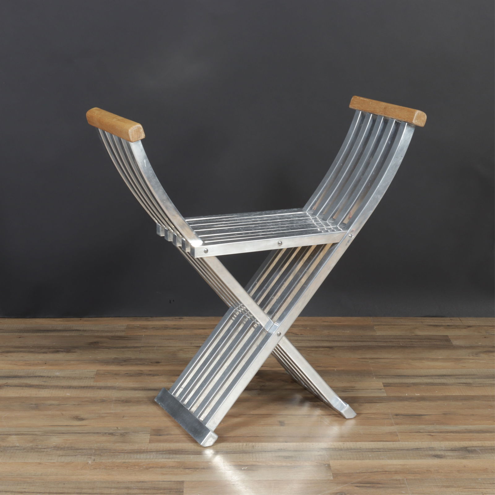 John Vesey Curule Folding Bench (1 of 5)