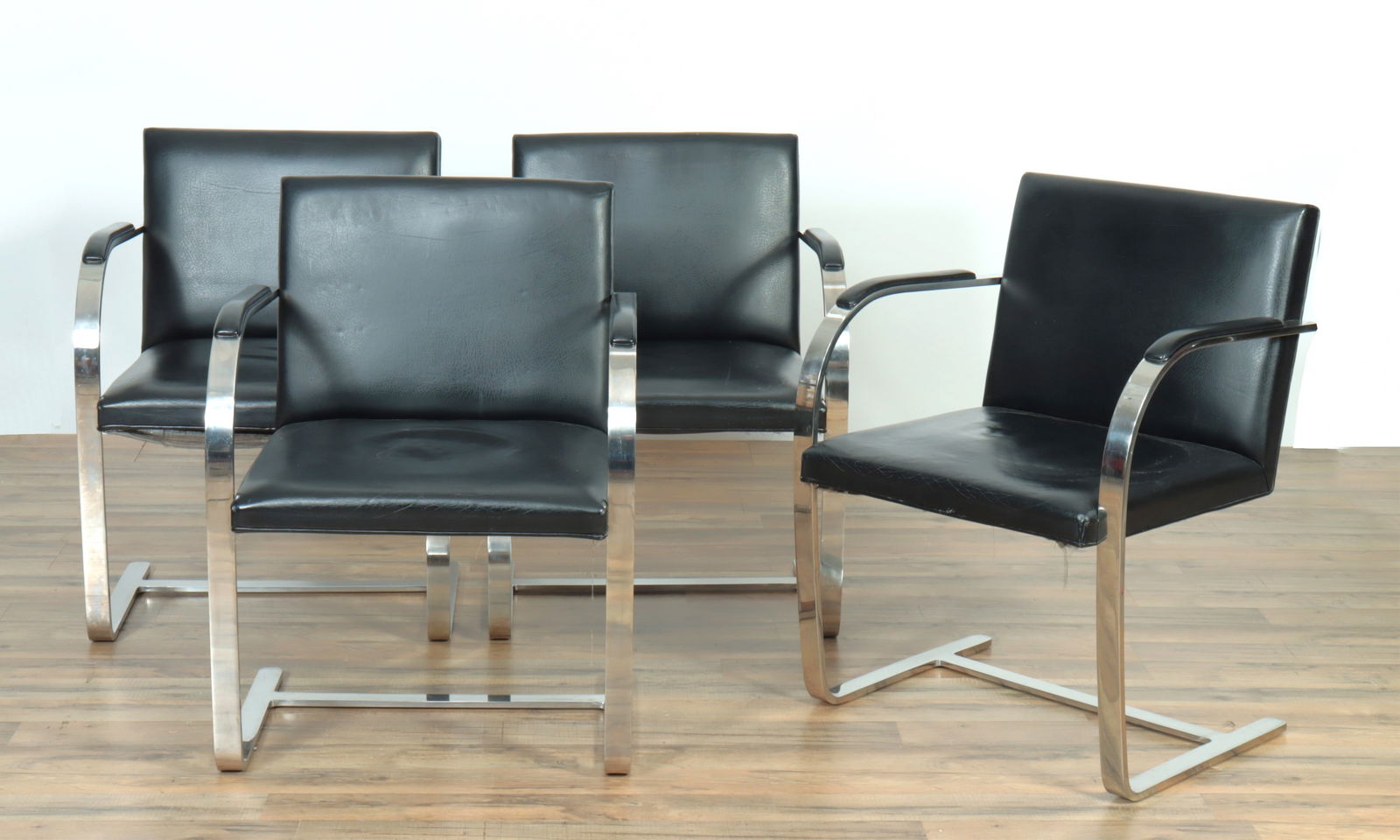 Mies Van der Rohe for Knoll, Four BRNO Chairs (1 of 12)