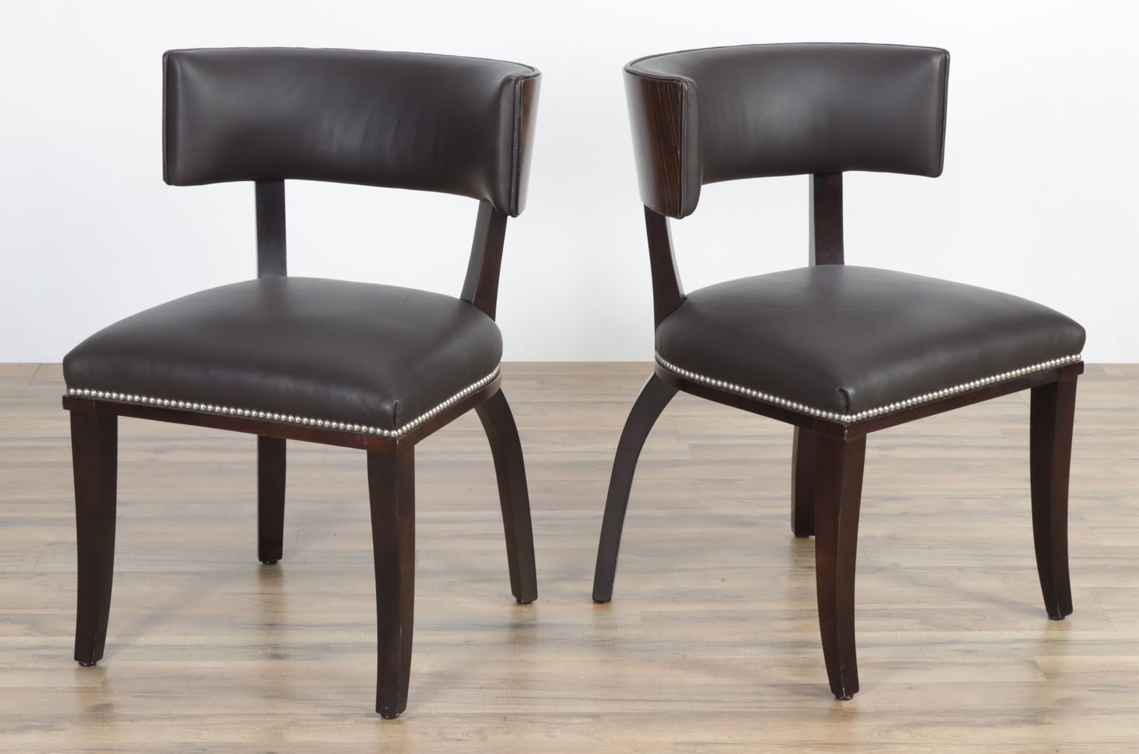 Pair of Ralph Lauren Rosewood 'Clivedon' Chairs (1 of 8)