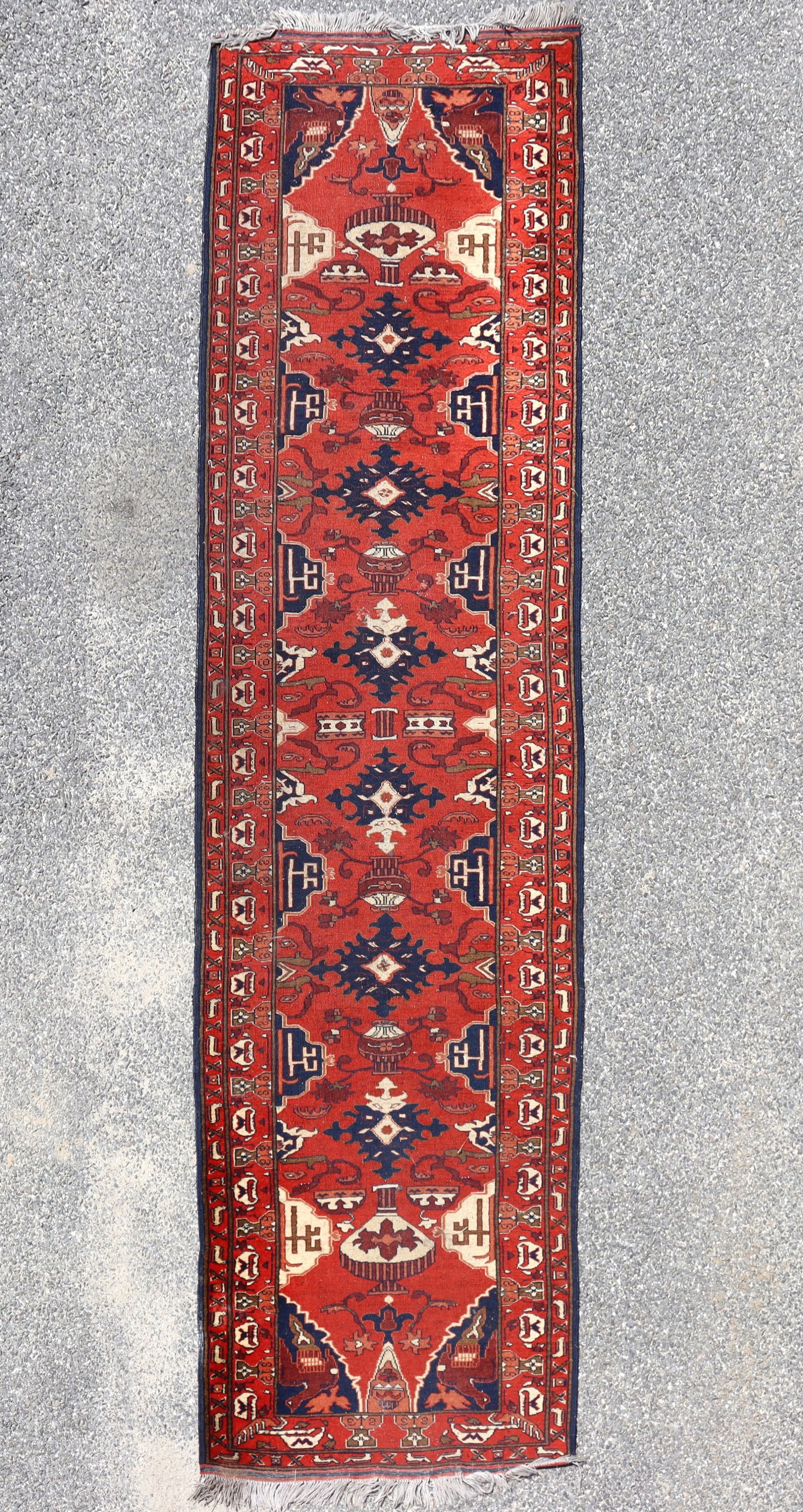 Tabriz Bird and Vase Runner Carpet 3 x 10-9 (1 of 8)