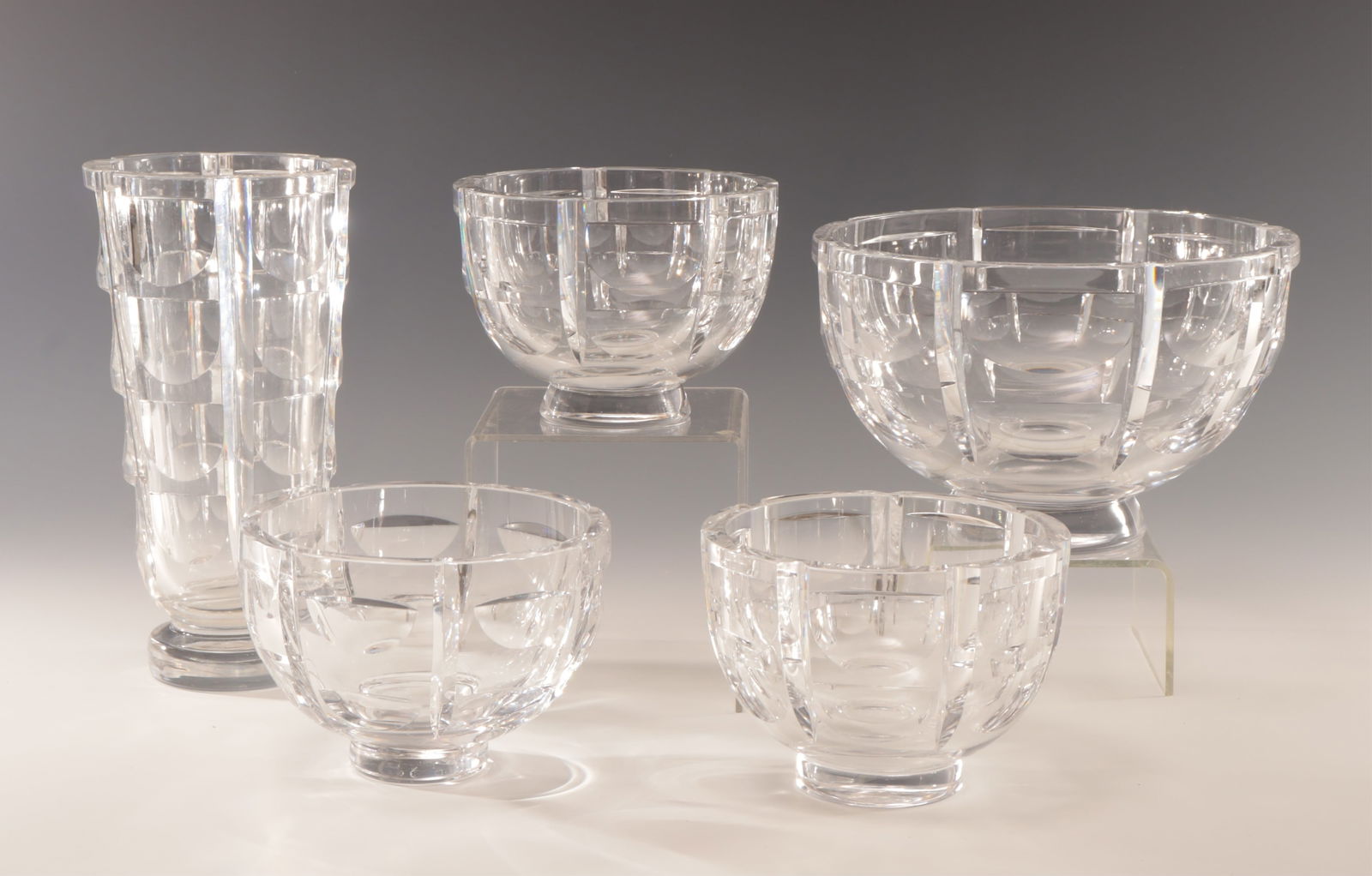 Simon Gates for Orrefors - '1000 Windows' Group (1 of 7)