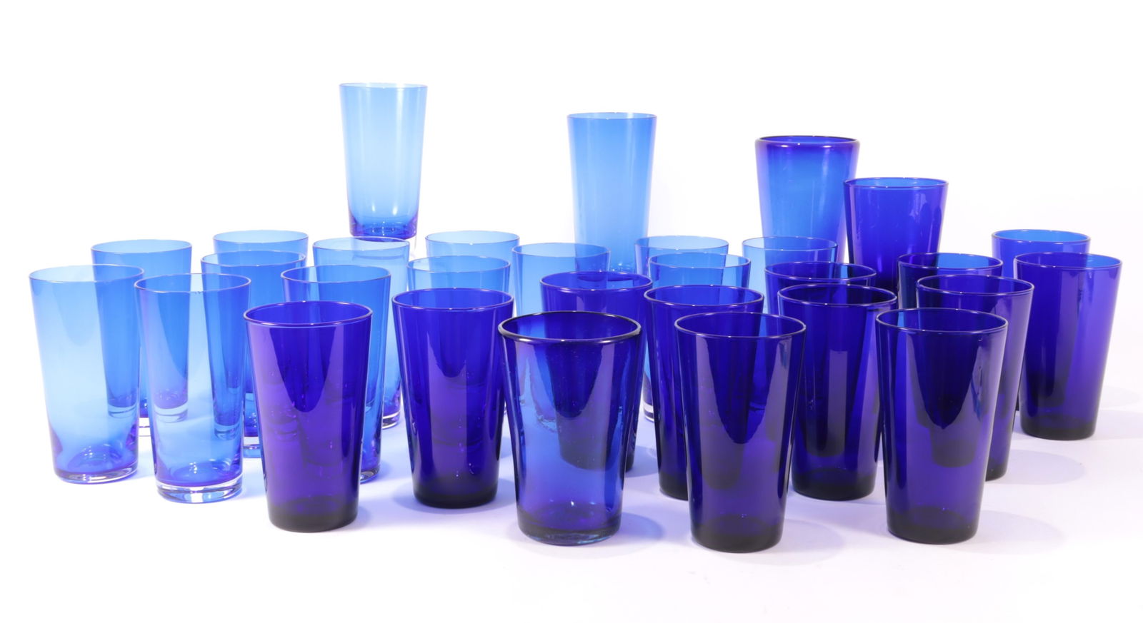 Group of Cobalt Water Glasses (1 of 8)