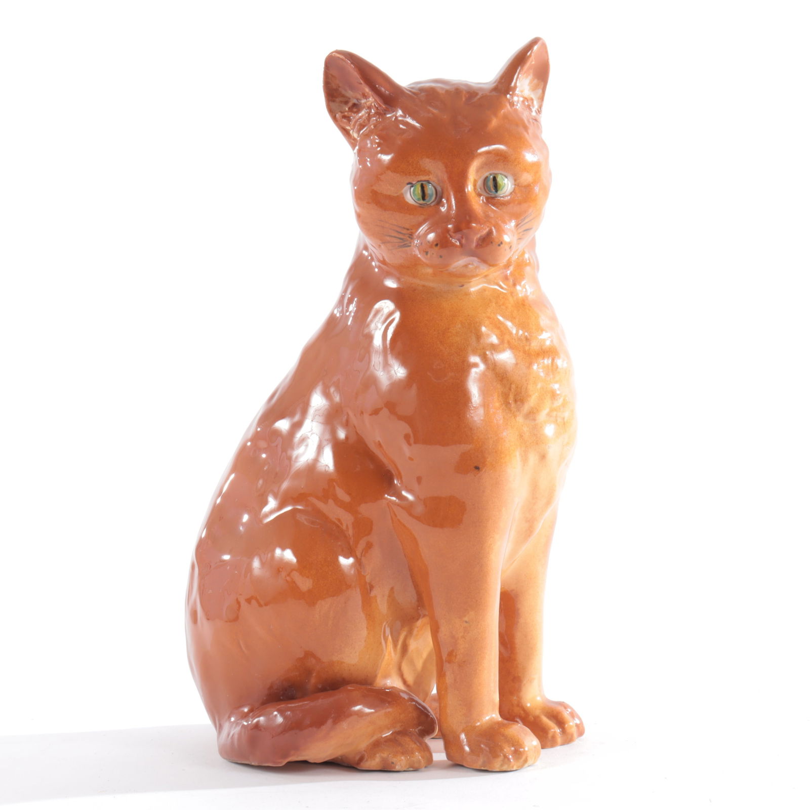 Jerome Massier French Majolica Cat (1 of 7)