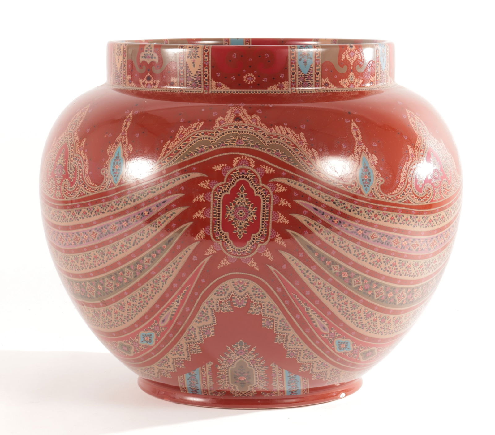 Attributed Etro - Paisley Print Vase (1 of 6)