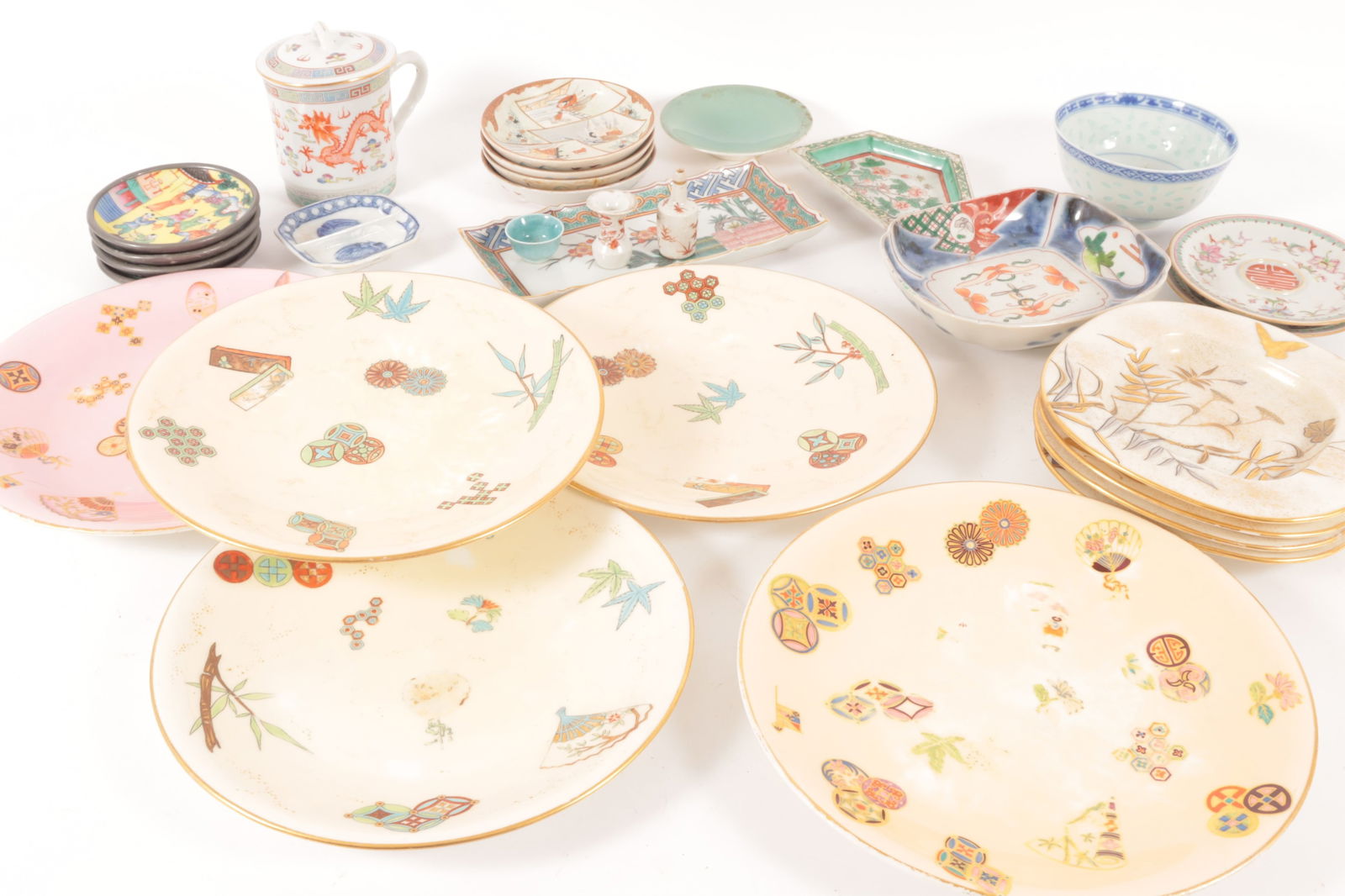 Group of Asian and Asian Style Porcelains (1 of 15)
