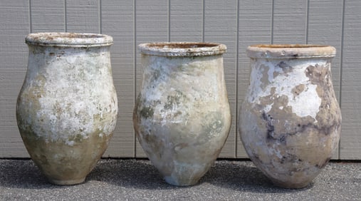 Three Large Earthenware Jugs