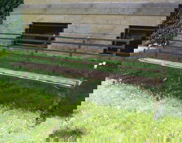 Hamsher & Sons Iron Garden Bench