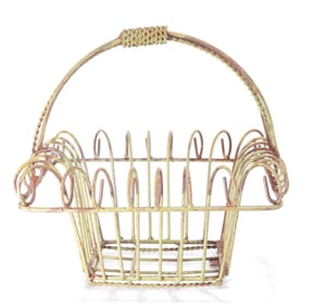 Wrought Iron Plant Basket
