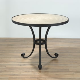 Ralph Lauren 'Sheltering Sky' Iron Bistro Table