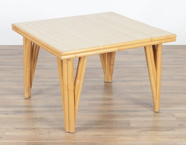 Vintage Rattan Coffee Table