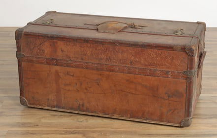 Antique Louis Vuitton Steamer Trunk, E 20th C