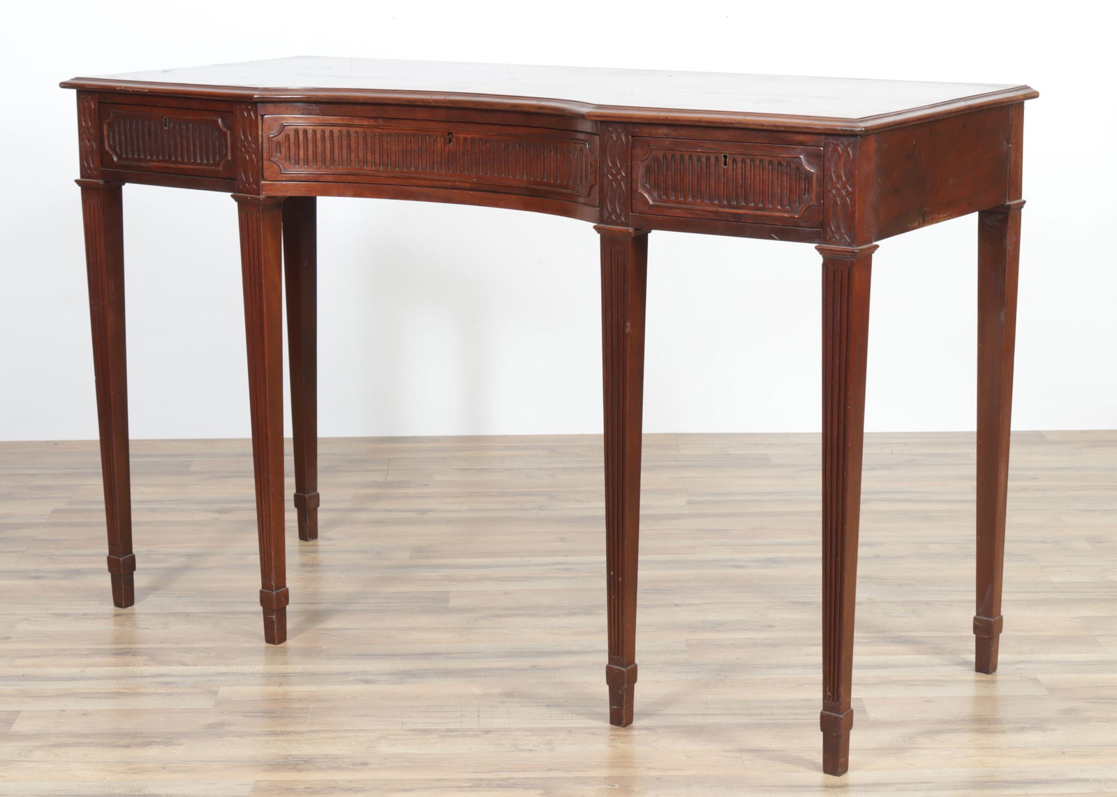 George III Style Mahogany Server (1 of 8)