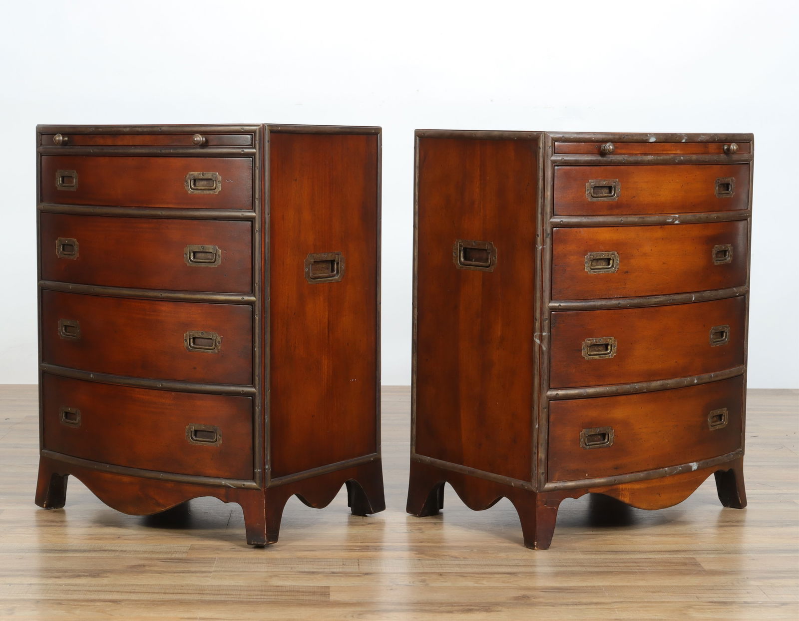Attr. Theodore Alexander Campaign Style Dressers (1 of 7)