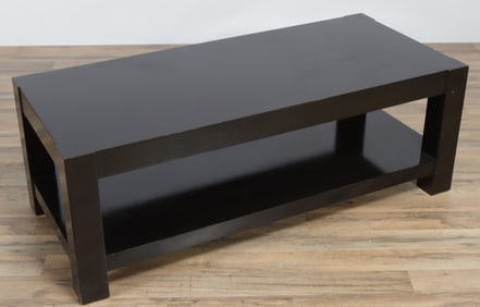 Ralph Lauren Style Mahogany Stained Coffee Table