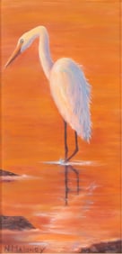 Nancy Maloney - Egret - O/C