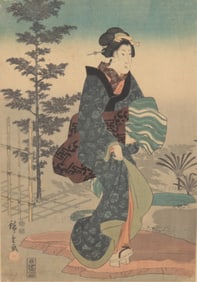 Utagawa Hiroshige - Tsuki No Ybei