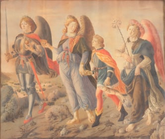 Carlo Fachinetti - Tobias and Three Archangels