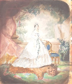 Emile Herzinger - Bridal Portrait, 19th C