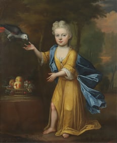 English School, Portrait of a Child 18th C