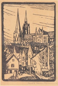 Harold Haven Brown - Chartres