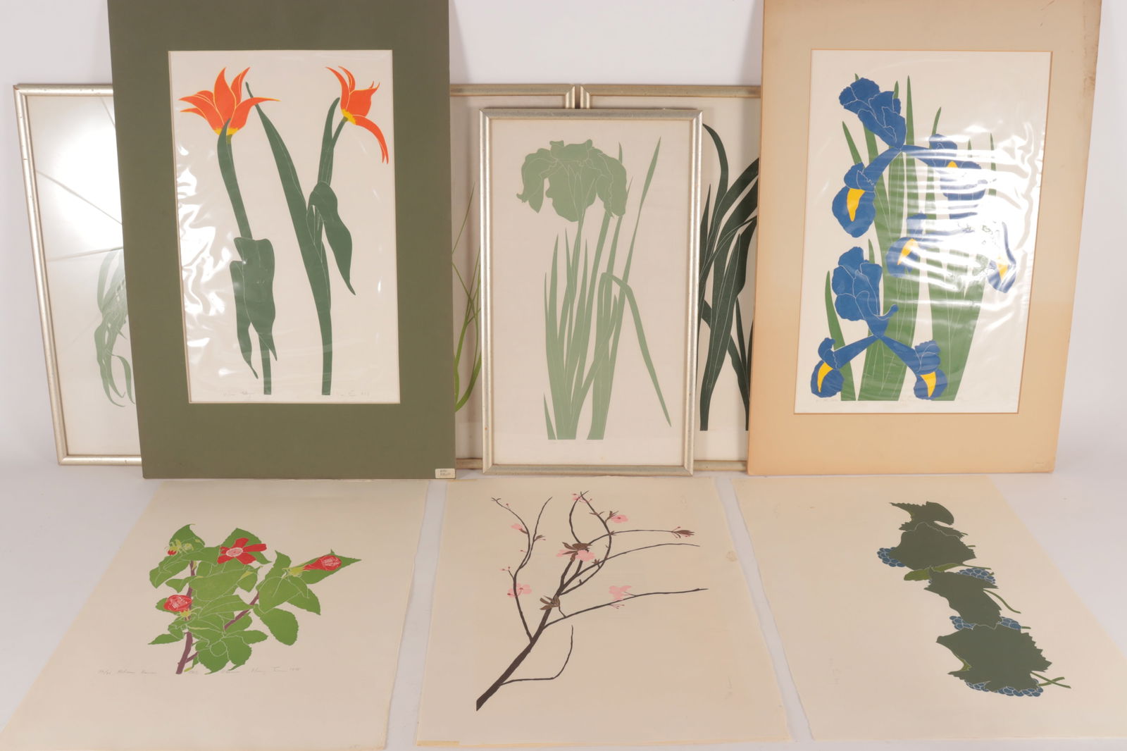Henry Evans - Group of Botanical Linocuts (1 of 20)