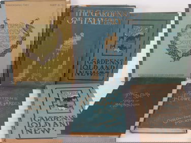 Group of 19th C Gardening Books