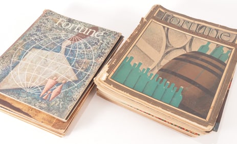 13 Fortune Magazines c.1934-1945