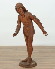Valentino Besarel - Mahogany Renaissance Figure