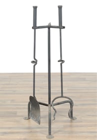 Wrought Iron Fireplace Tools & Stand