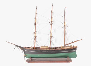 Continental Ship Model, 19th C