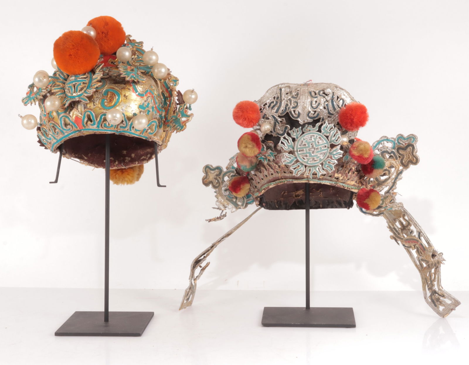 Two 20th C. Chinese Opera Theater Headdress (1 of 17)