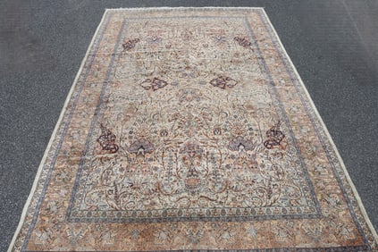 Indo Isfahan Palace Size Carpet 12-1 x 19-8