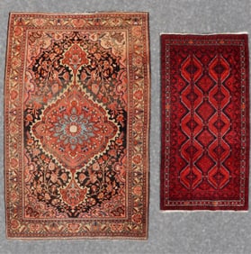 Persian Djosan 4-5 x 6-7 & Afghan Carpet 2-9 x 5-1