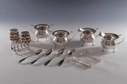 Collection of Sterling Silver Tableware